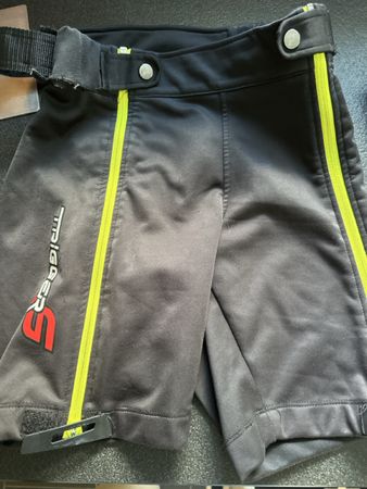 Leki Trigger S Rennhose schwarz gebraucht gr. 140