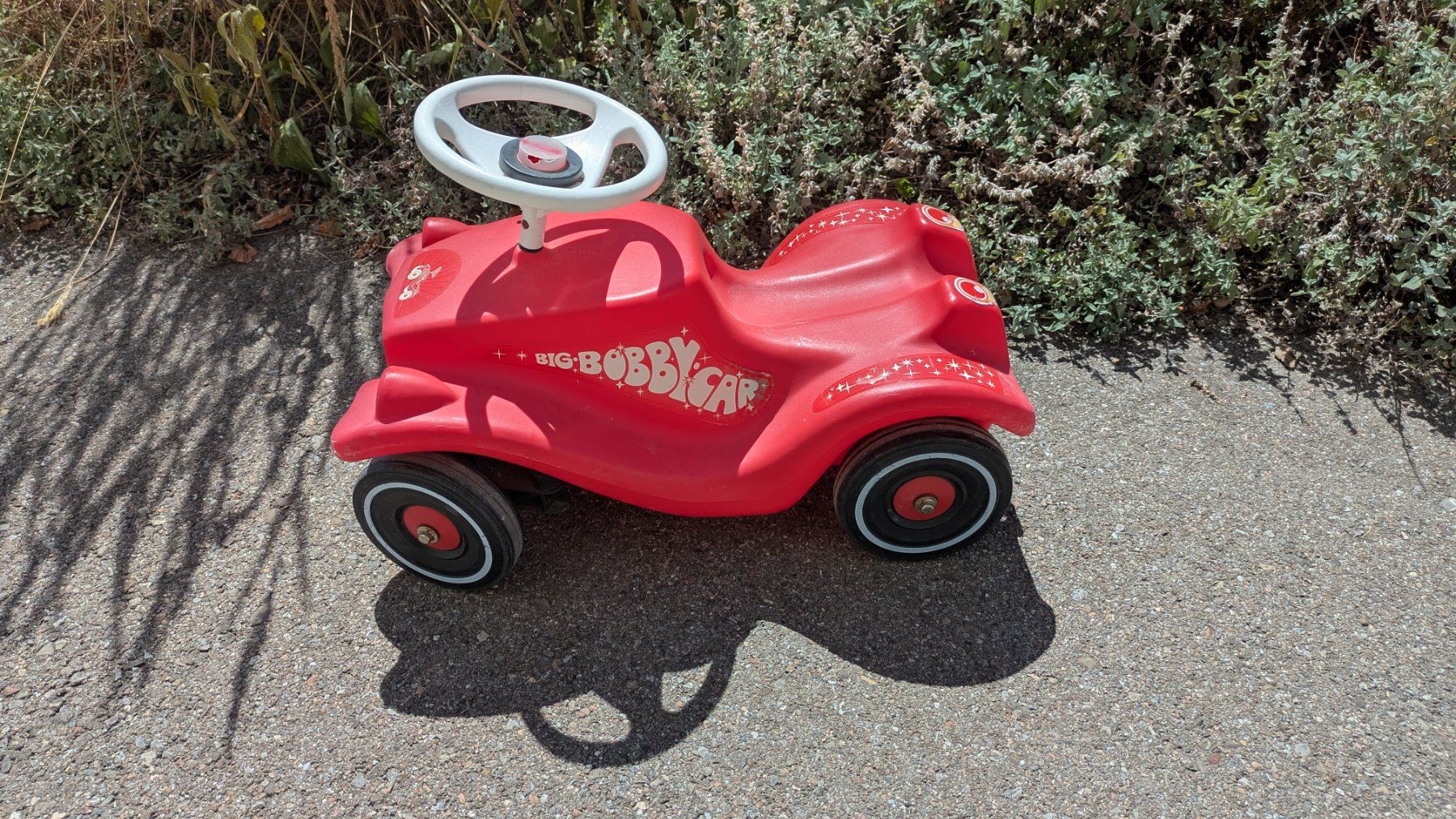 Big Fahrzeuge für Kinder: BIG Bobby-Car rot, Kinderfahrzeug – Gebraucht aus Staufen von Fleby84