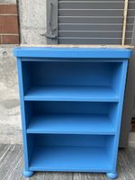 Bücherregal blau / Kinderregal (75 x 99 x 34 cm)