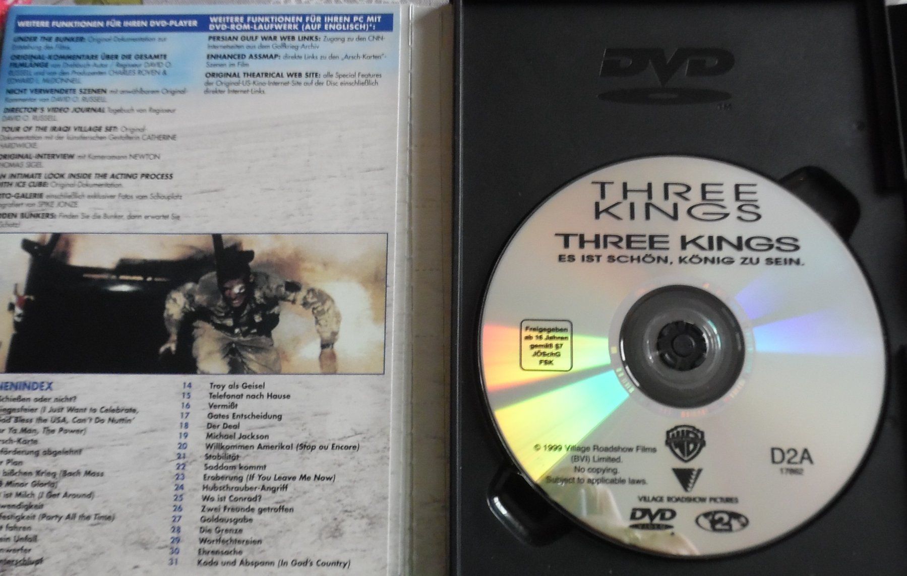 Tutti i DVDs: Three Kings – Usato da Bellinzona venduto da Luna093 1
