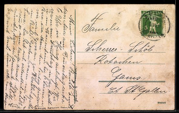 Cartoline postali: AK Abtwil, Straßenpartie – Usato da Berlin venduto da bartko-reher 1