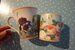 2 Tassen Mug Royal Flowers  MuseumsWelt Schlösser + Gärten
