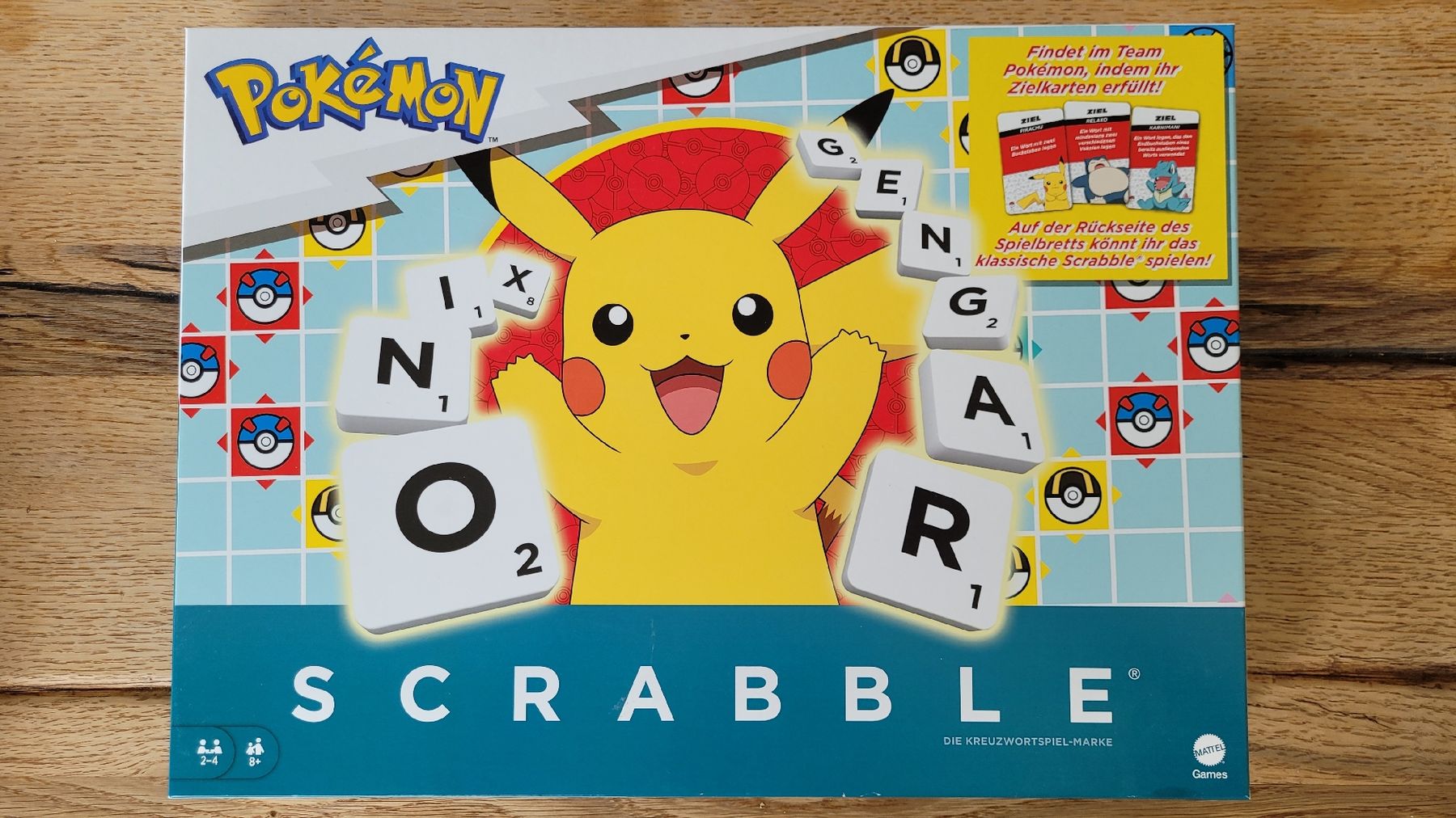 Mattel Giochi: Pokémon Scrabble - Neu – Nuovo e nell'imballaggio originale da Uster venduto da gopens