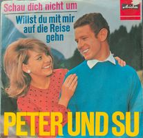 Vinyl-Single Peter Hinnen und Su - Schau dich nicht um
