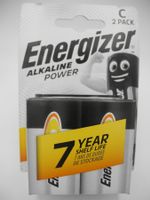 Energizer Alkaline Power C, LR14, Ablaufdatum 12.2029