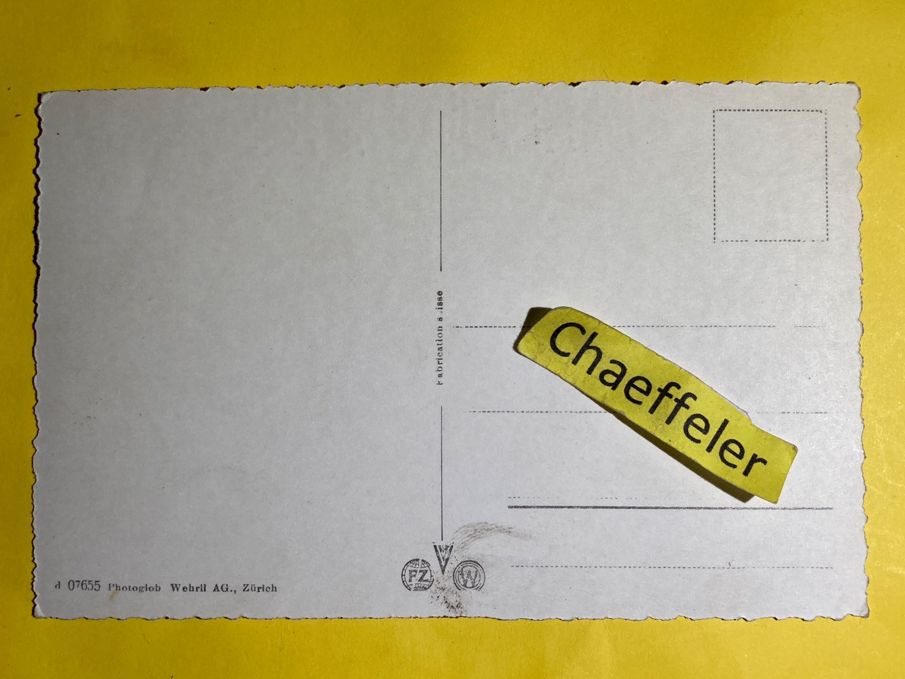 Cartoline postali: Pilatus. Blick gegen die Berneralpen – Usato da Zürich venduto da Chaeffeler 1