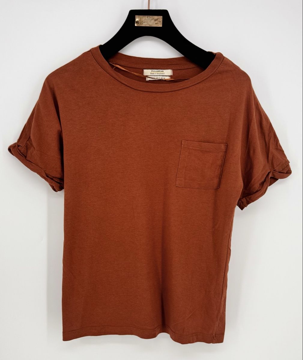 Pull&Bear Top: # WOMAN - Shirt Gr. S - PULL&BEAR # – Usato da Bolligen venduto da secondhand-with-love
