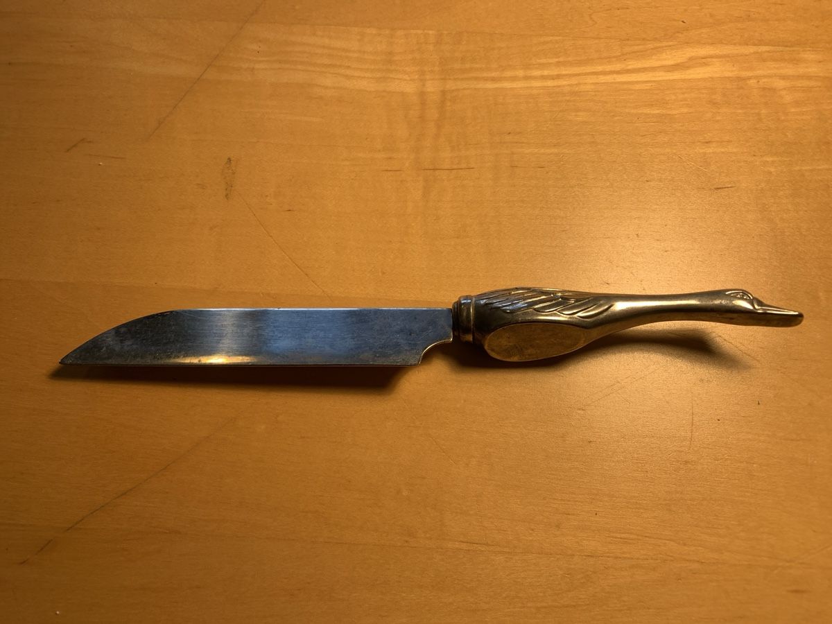 Posate: Antikes Buttermesser – Usato da Zürich venduto da Anjkol 1