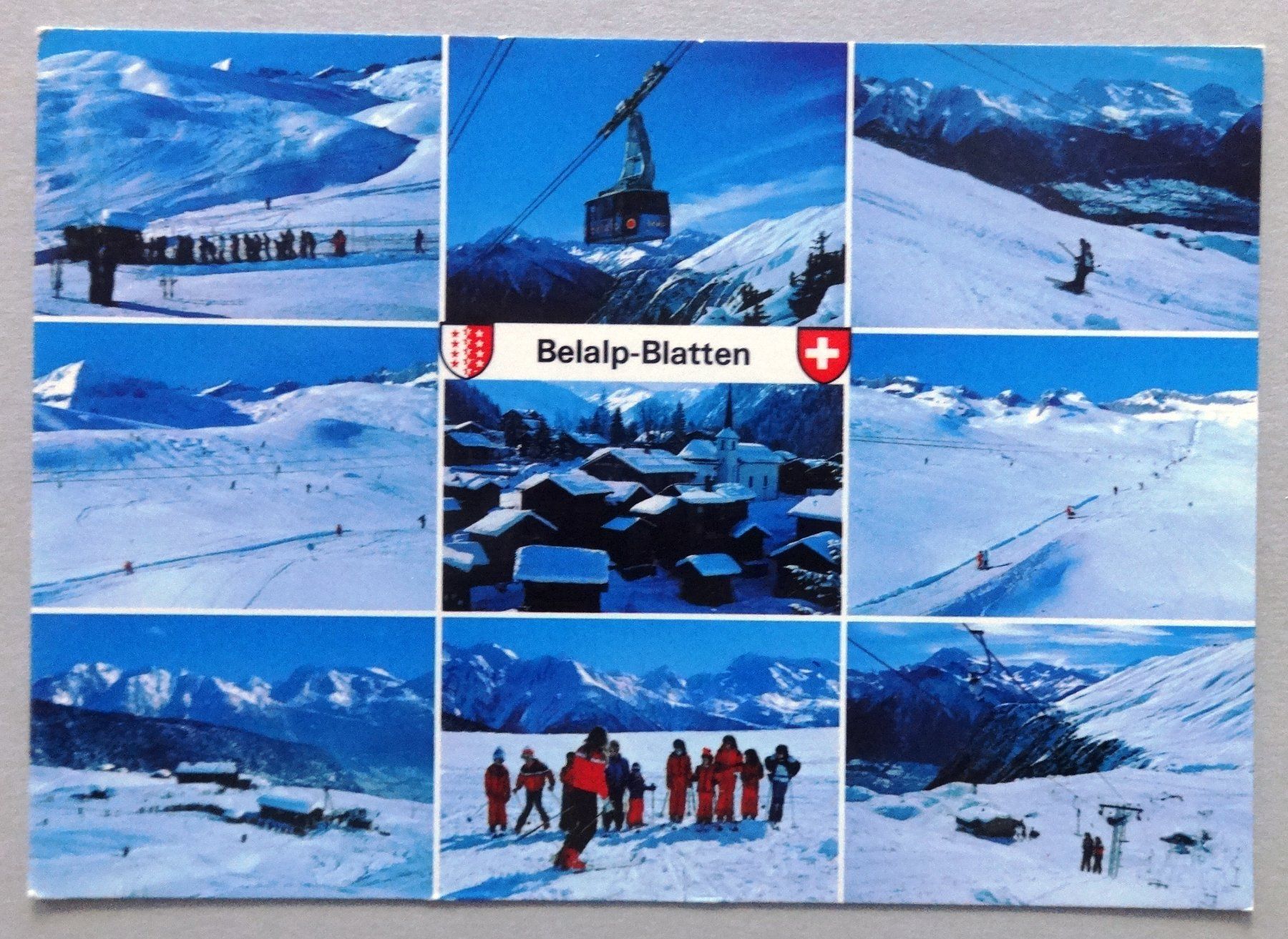Cartes postales: Skigebiet Belalp ob Blatten/Naters – D'occasion à Fétigny par Billy2miny