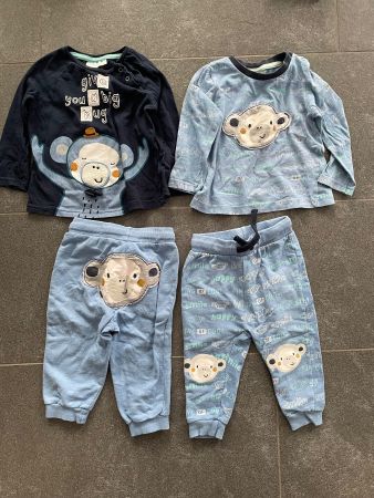 Gr.80-86 Kinder Hauskleidung Pyjama
