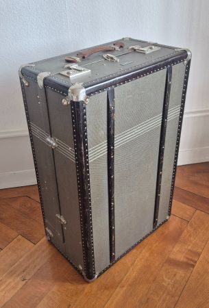 Malle de voyage ancienne ALBERT ROSENHAIN, Berlin