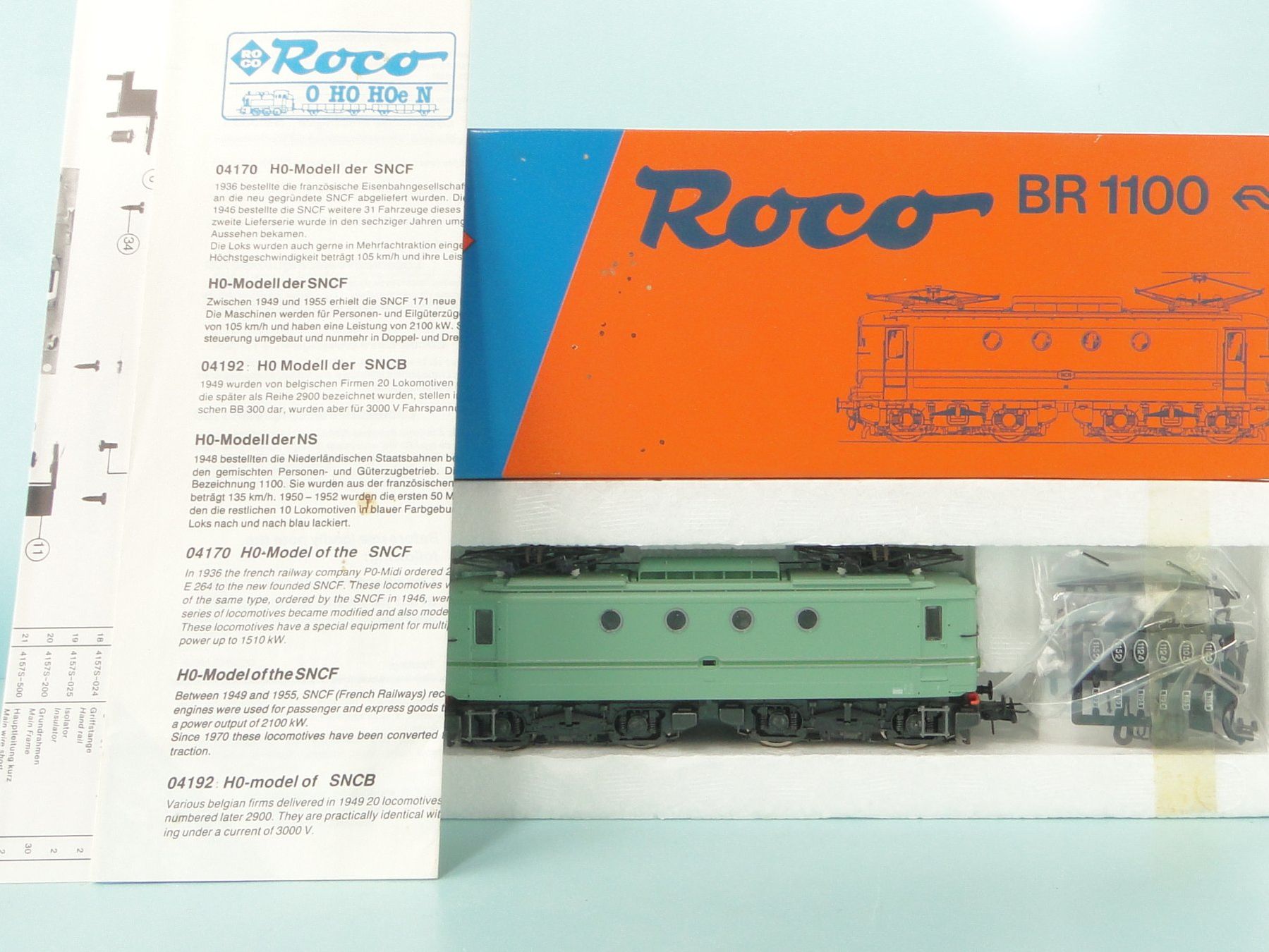 Roco Modellini di ferrovie: ROCO 04157 B NS BR 1100 – Usato da Bülach venduto da cann11 7