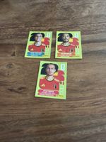 Fussball Sticker Belgien. Trossard, Tielemans, Theate