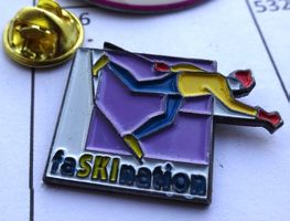 Pin fa SKI  nation   Langlauf