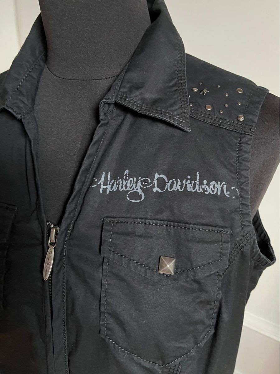 Harley-Davidson Camicette: Ärmellose Bluse von Harley-Davidson – Usato da Thun venduto da mir_8tjd 4
