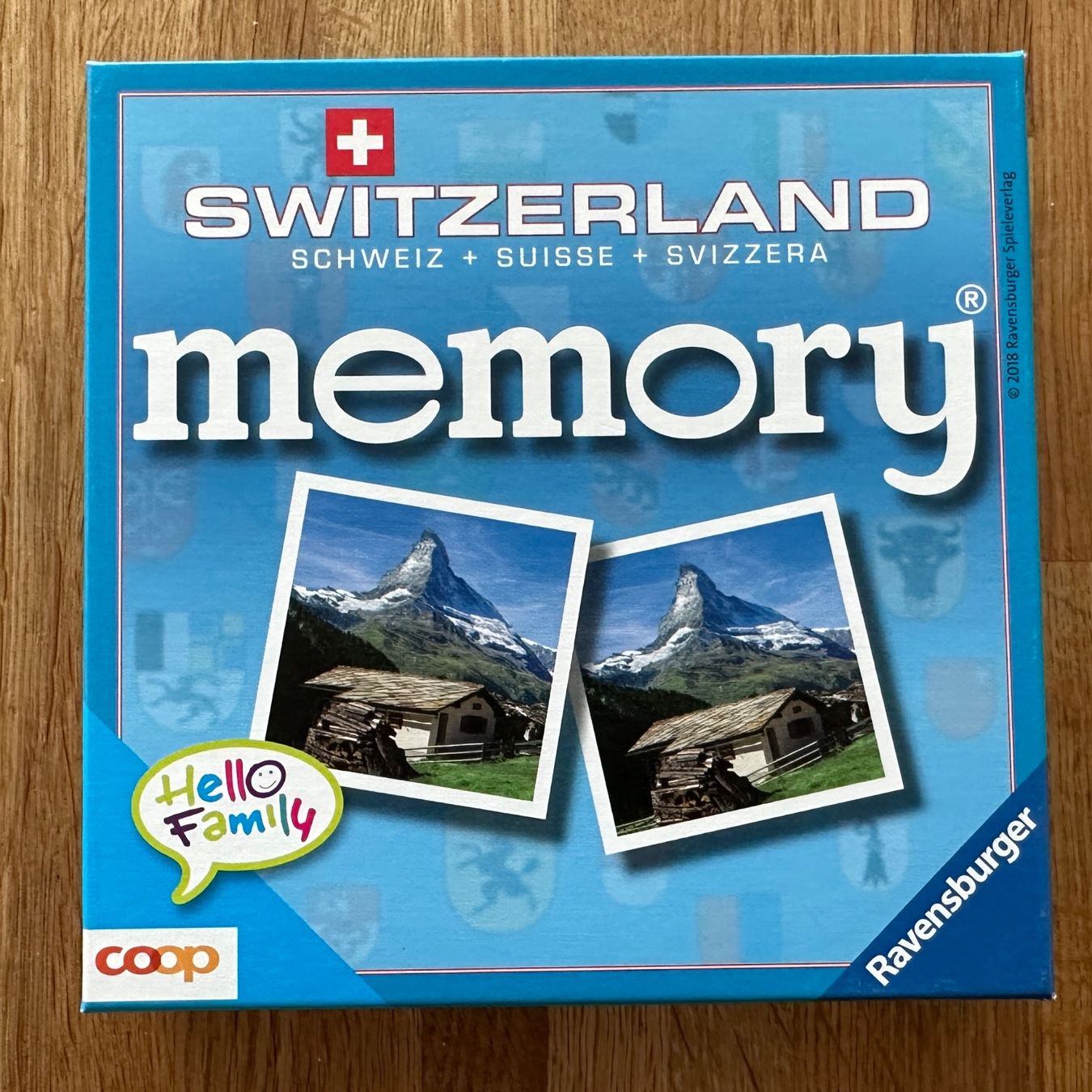 Ravensburger Giochi: Spiel - Ravensburger Memory Switzerland - Reisegrösse – Usato da Winterthur venduto da Secondhand-Family