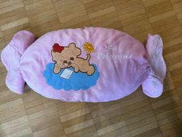 Cuscino Caramella Rosa Peluche Morbido 🐶☀️💌