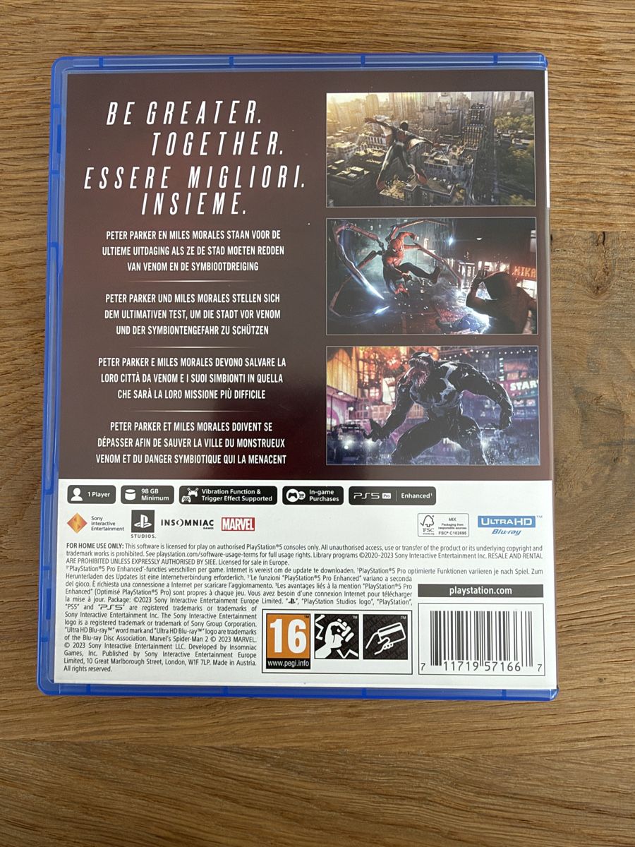 Sony Giochi: Marvel Spider-Man 2 für PS5  – Usato da Aadorf venduto da Vertex24 1