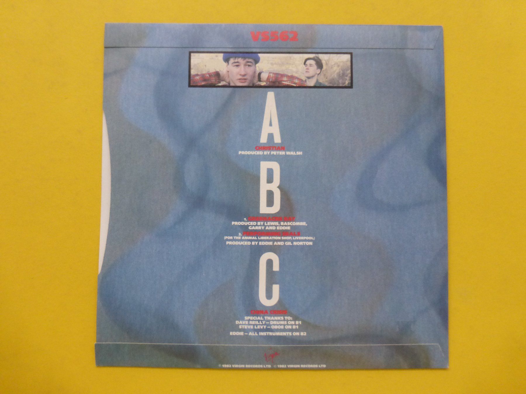 Dischi in vinile: China Crisis – Christian – Usato da Zürich venduto da Swiss57 1