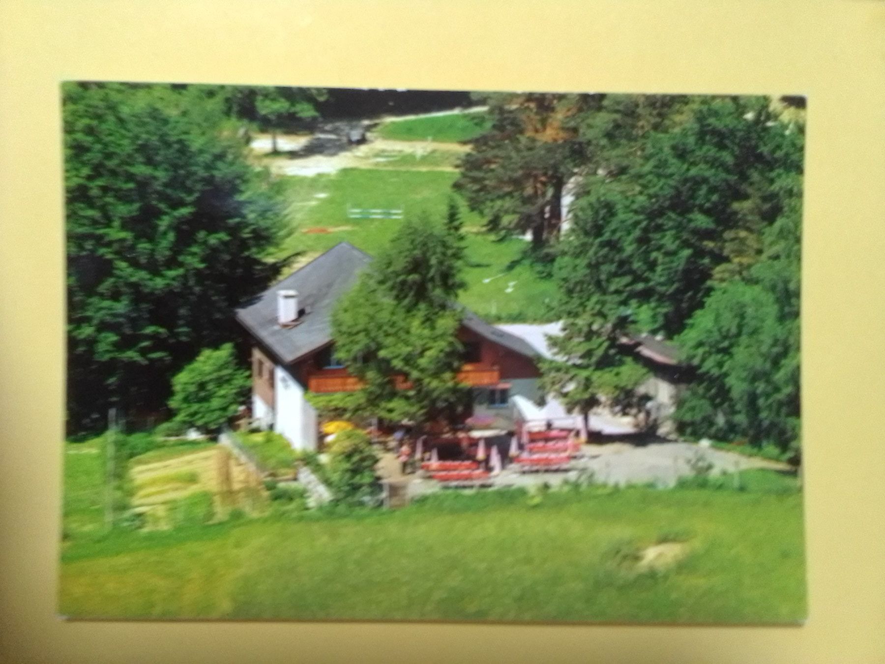 Cartes postales: Oberdorf Baselland Restaurant Fuchsfarm – D'occasion à Küttigen par Melisch1000