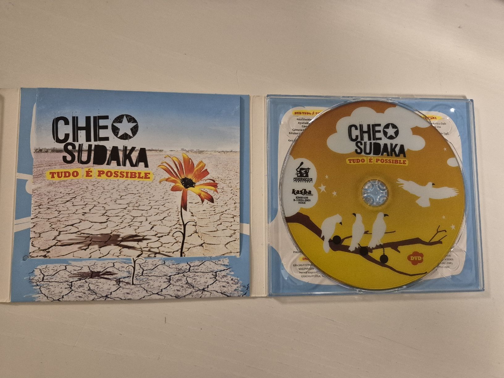 CD: Cheo Sudaka - Tudo é Possível  - CD/DVD  – Nuovo (secondo la descrizione) da Uster venduto da newwave0 3