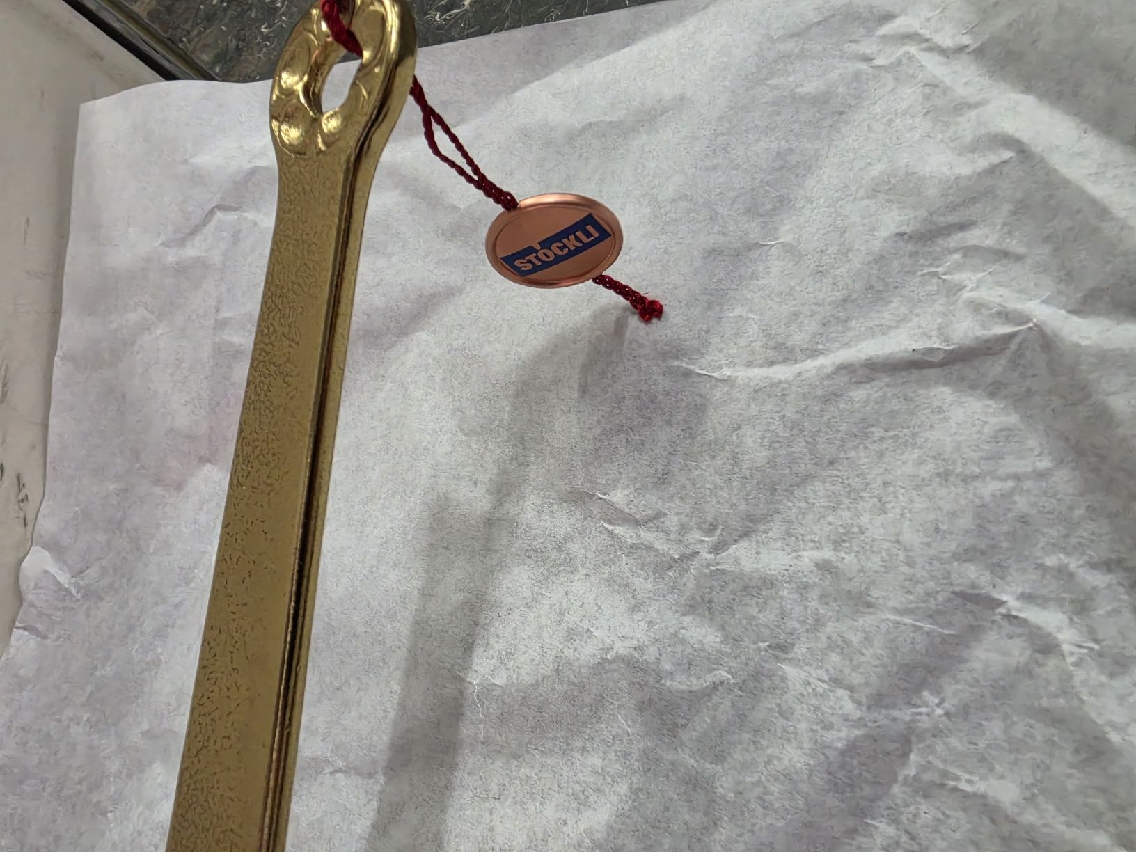 Stöckli Pfannen: Stöckli Kupferpfanne mit Deckel, – Gebraucht aus Olten von Mezopotamya 3