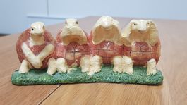 Figur 4 Schildkröten 13 x 5 cm