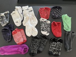 14 pairs of socks