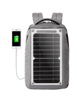 Dispositivi a energia solare: Solar panel USB Outdoor tragbare Batterie Ladebank 35w – Nuovo e nell'imballaggio originale da Genève venduto da Top-Trend 5