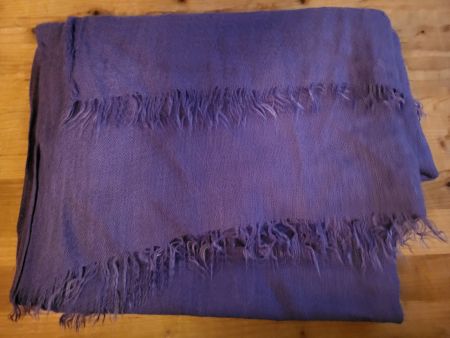 Kuschliger Schal in violett