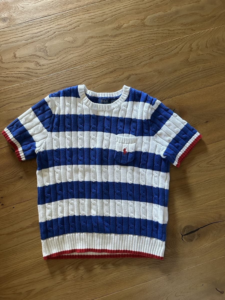 Polo Ralph Lauren Maglioni & Felpe: Polo Ralph Lauren Strickpullover mit Kurzarm Gr. M – Nuovo (secondo la descrizione) da Volketswil venduto da Gesine_11 1