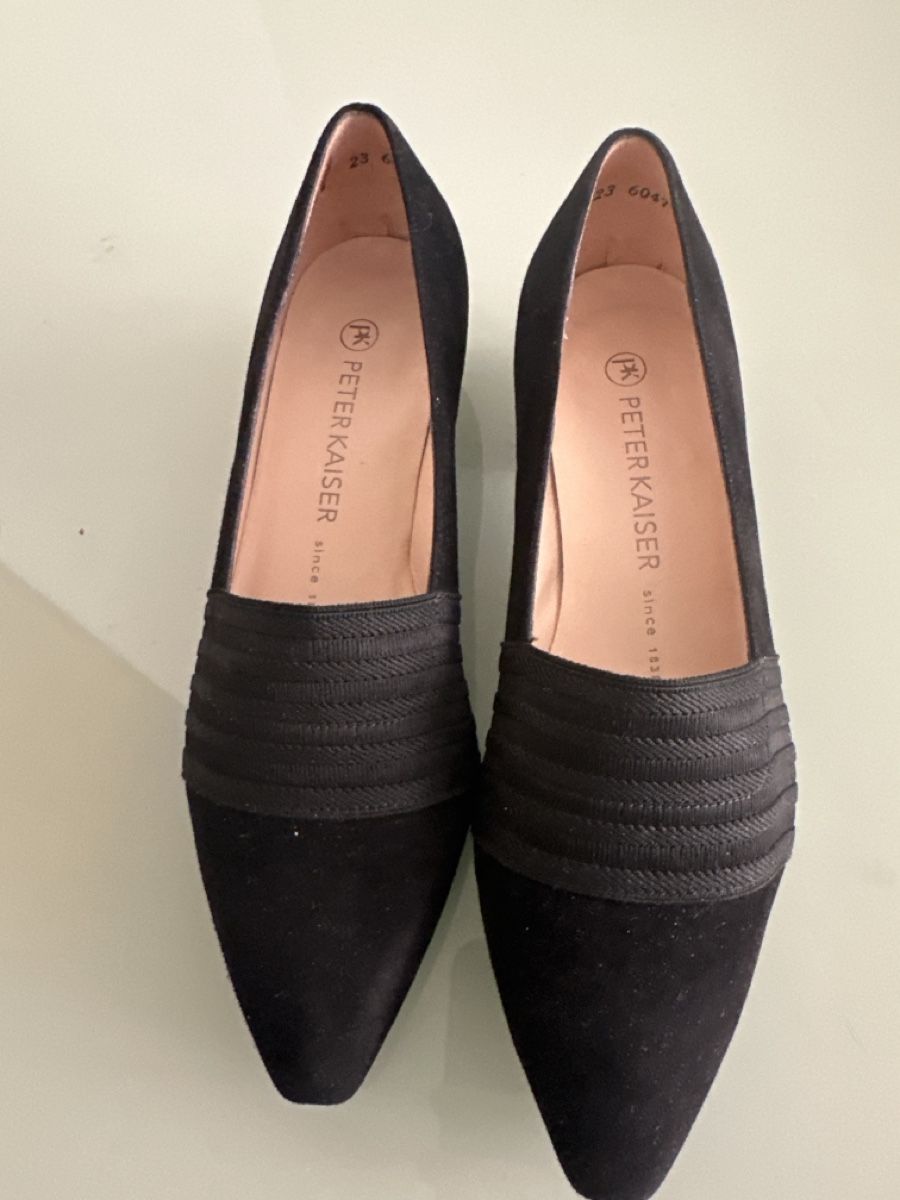 Kaiser Scarpe da donna: Peter Kaiser Echt-Leder Damenschuhe Schwarz Grösse 36 – Usato da Reinach BL venduto da wen_7bl7