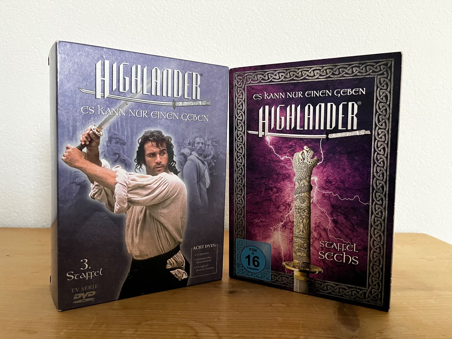 Tous les DVDs: DVD - Highlander - komplette Serie – D'occasion à Bassersdorf par McRob00 2