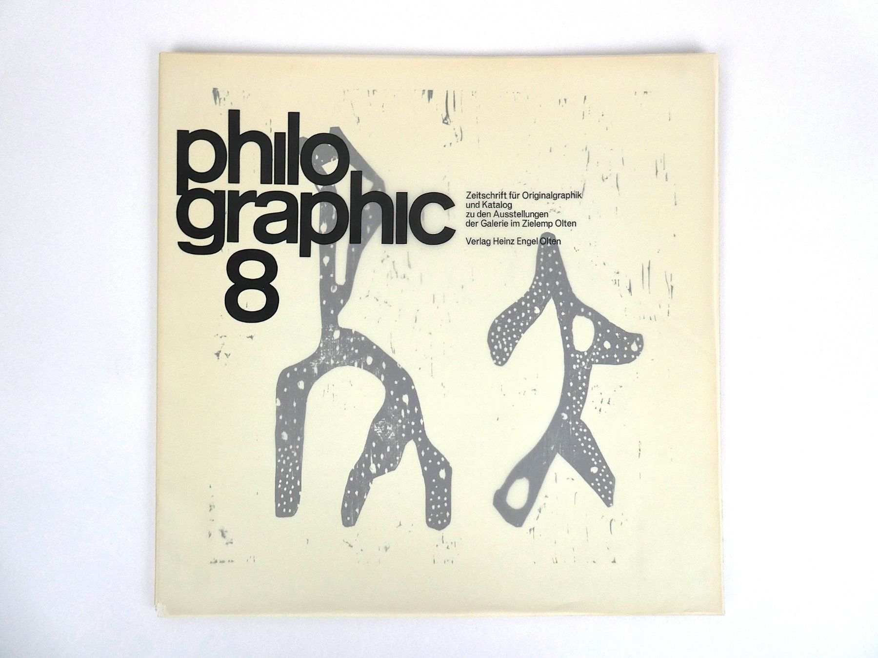 Riviste & Magazine: philographic 8 Zeitschrift für Originalgraphik – Usato da Urtenen-Schönbühl venduto da Restwert_Schoenbuehl