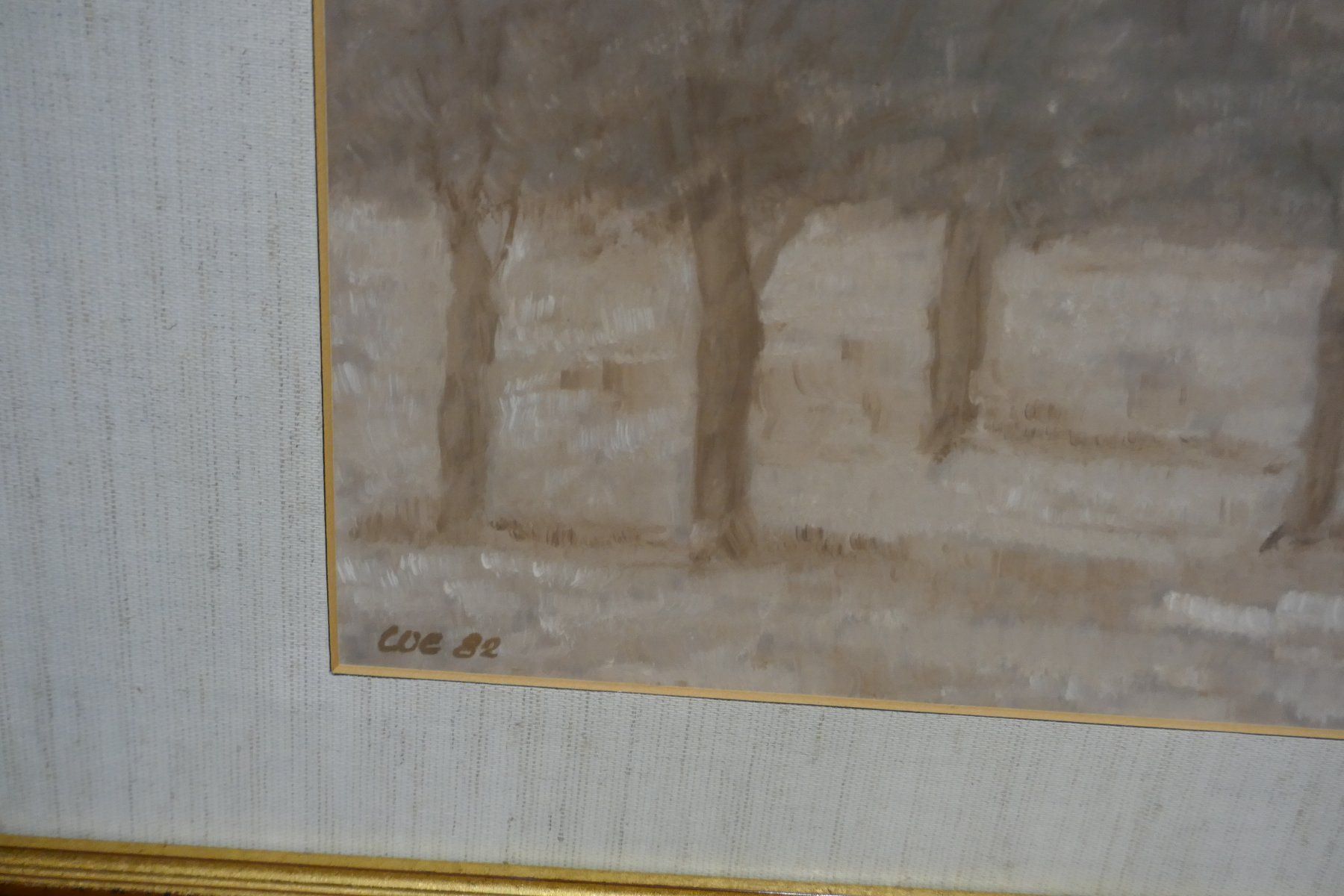 Gemälde: W. Eigenheer (1910-2002) tableaux verger – Gebraucht aus Lausanne von leneko 5