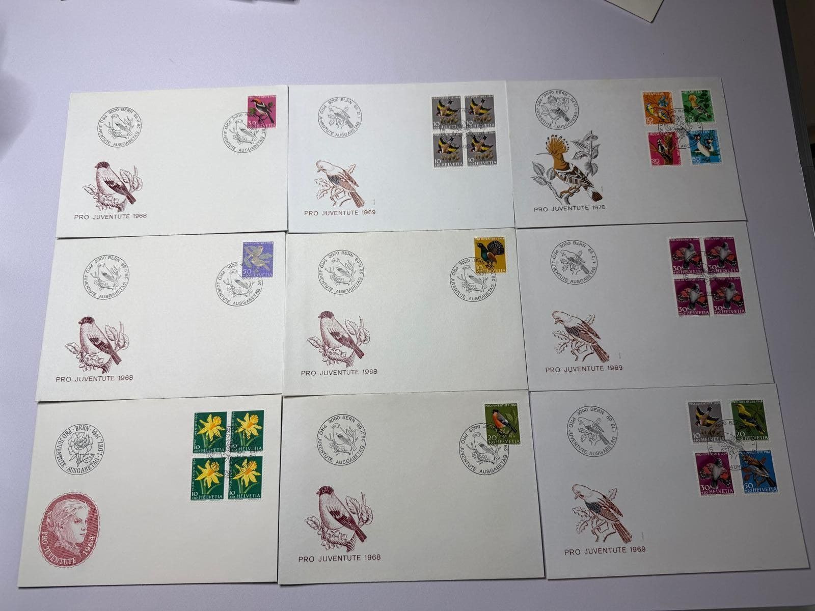 Tutti i francobolli: 9 Stück Ersttagsbrief (67) – Nuovo (secondo la descrizione) da Tafers venduto da nicole.ts