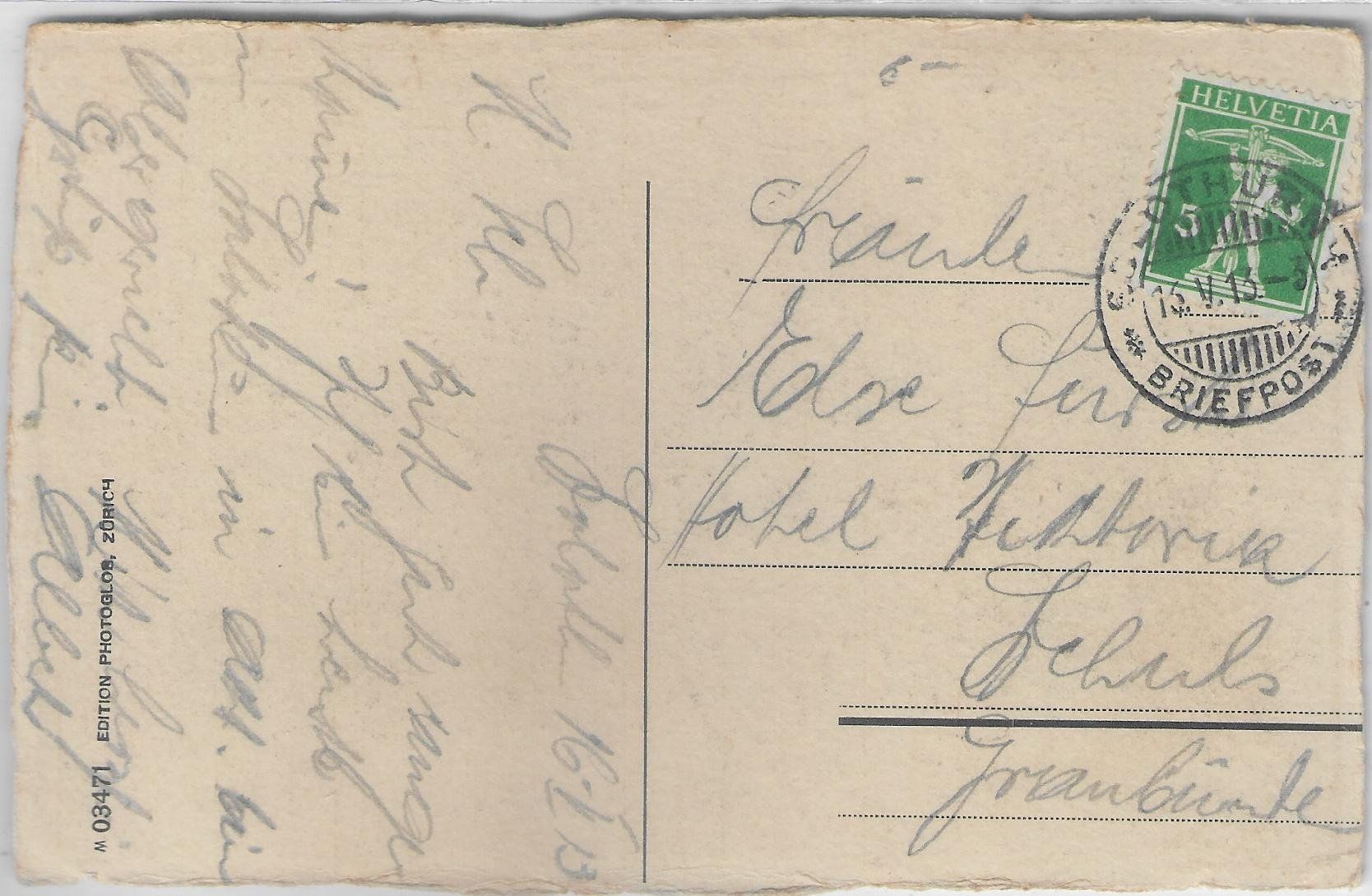 Cartoline postali: Solothurn - St. Ursuskirche – Usato da Ettingen venduto da Kartenplanet 1