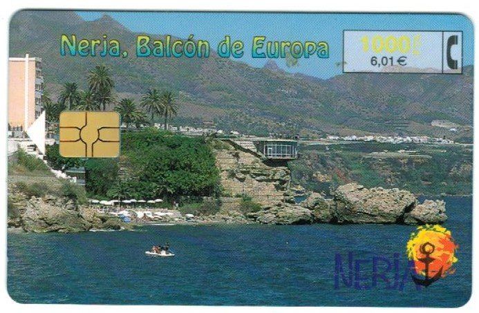 Schede telefoniche: Telefonkarte Spanien CP-196 Nerja – Usato da Zürich venduto da tol_b7c7
