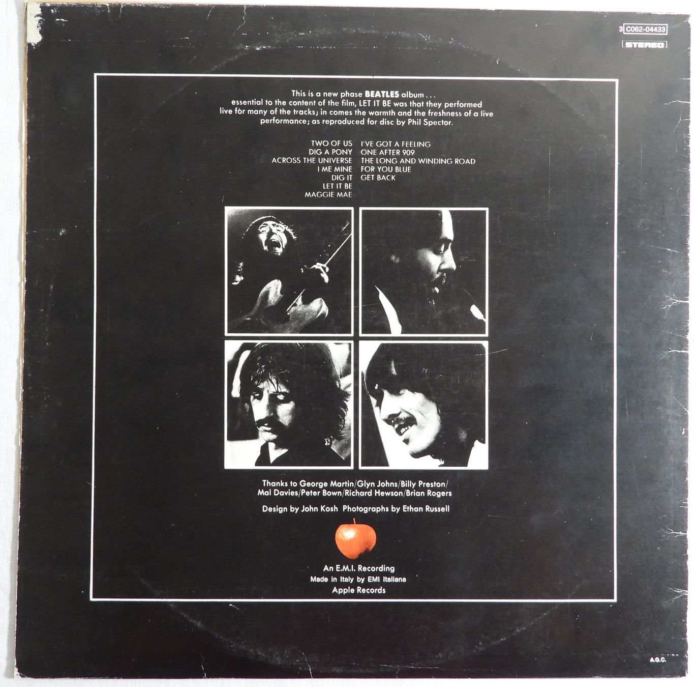 Dischi in vinile: The Beatles - Let it Be, LP 1970 – Usato da Dübendorf venduto da mar_85sd 1