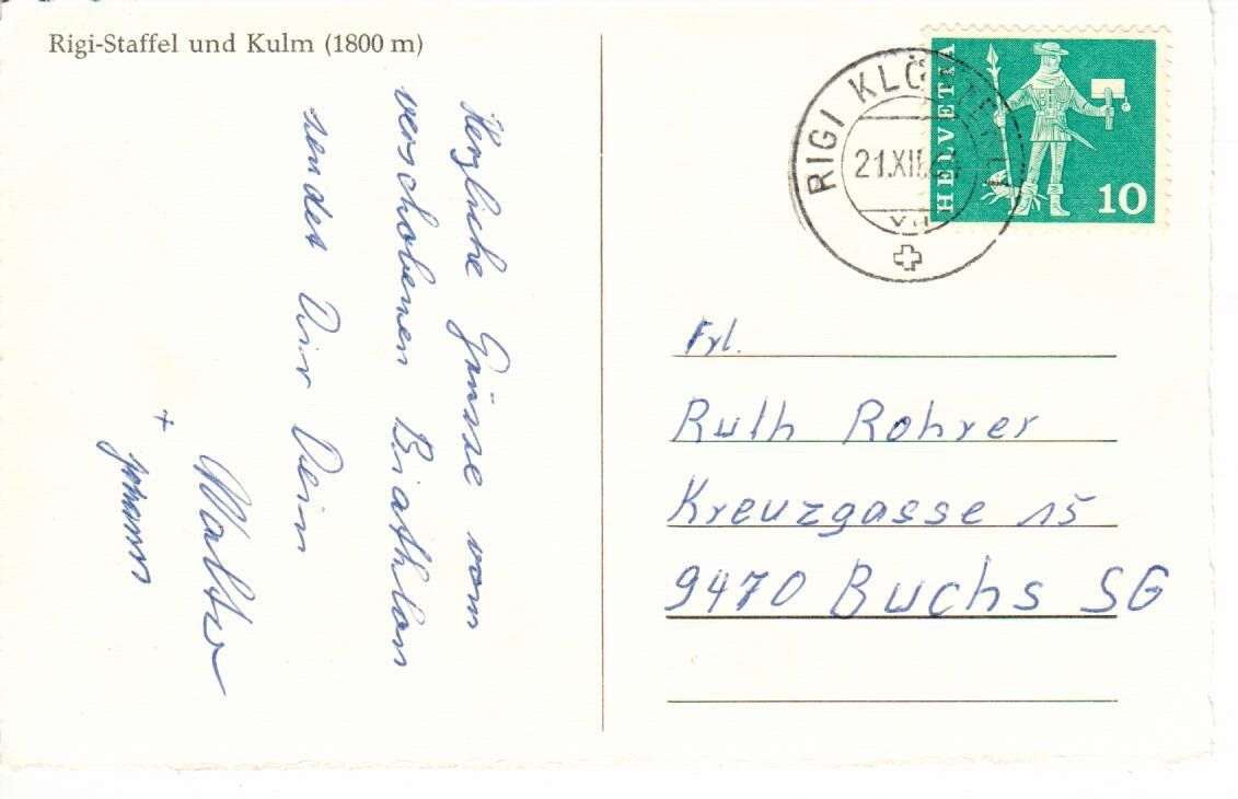 Cartes postales: Rigi – D'occasion à Wolhusen par Curver9 1
