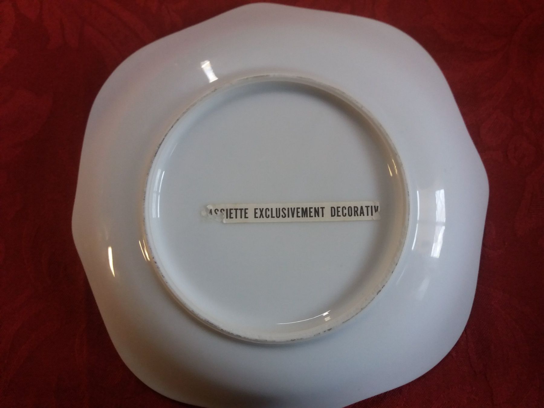 Piatti: Assiette décorative – Usato da Meyrin venduto da toutatis 4
