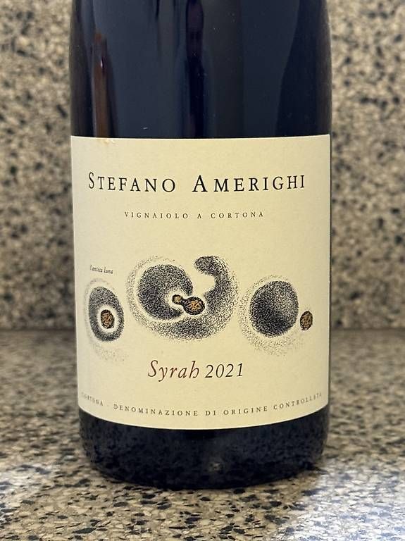 Vino: Stefano Amerighi Cortone Syrah 2021 – Nuovo e nell'imballaggio originale da Bern venduto da Sqlstring 1