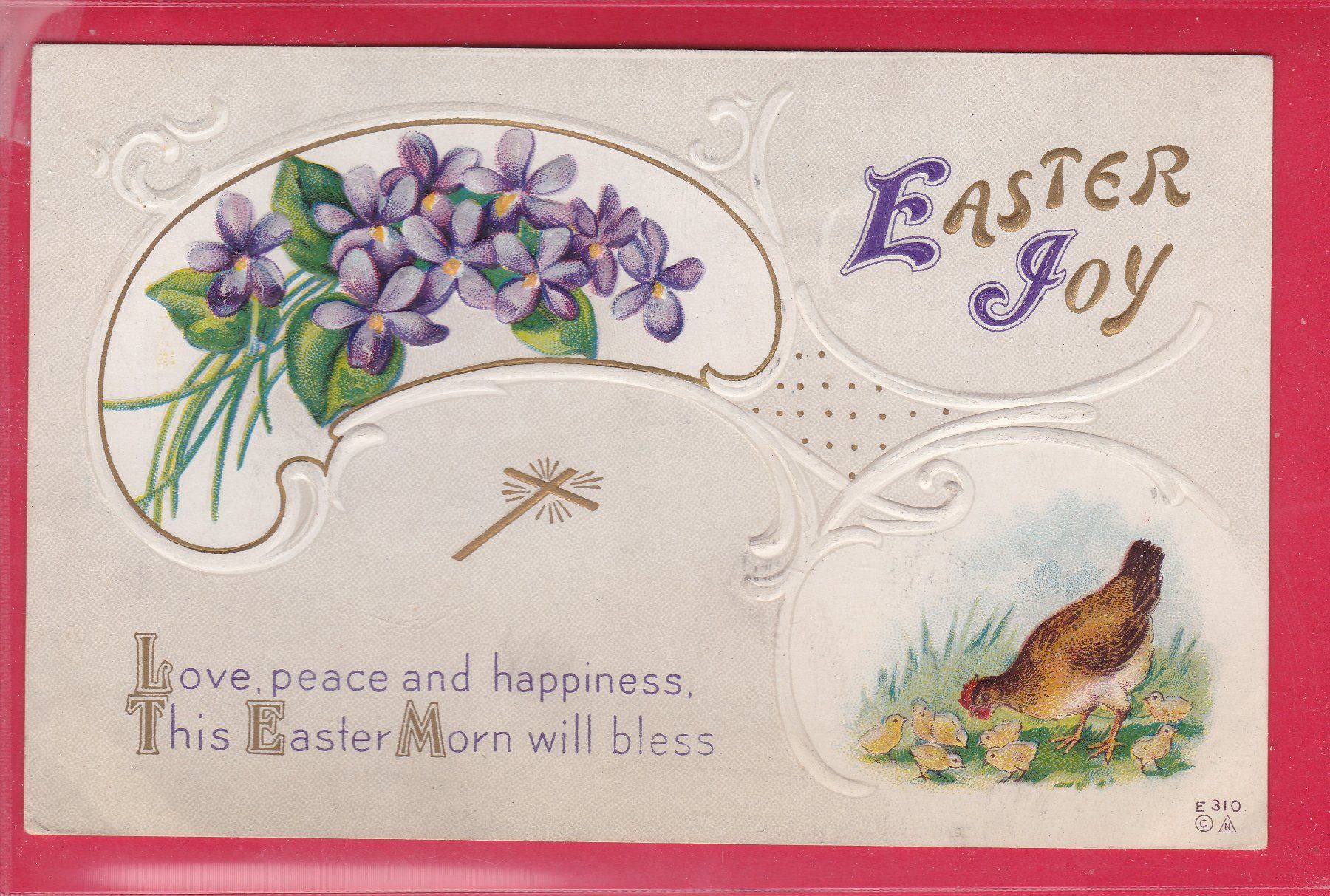 Cartoline postali: PRÄGEKARTE, EASTER JOY – Usato da Oberrieden venduto da Gebirgsstelze