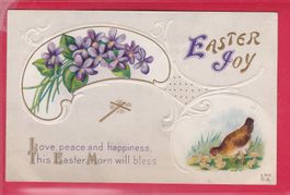 PRÄGEKARTE, EASTER JOY