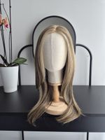 Neue hochwertige Monofilament Perücke. Klebefrei