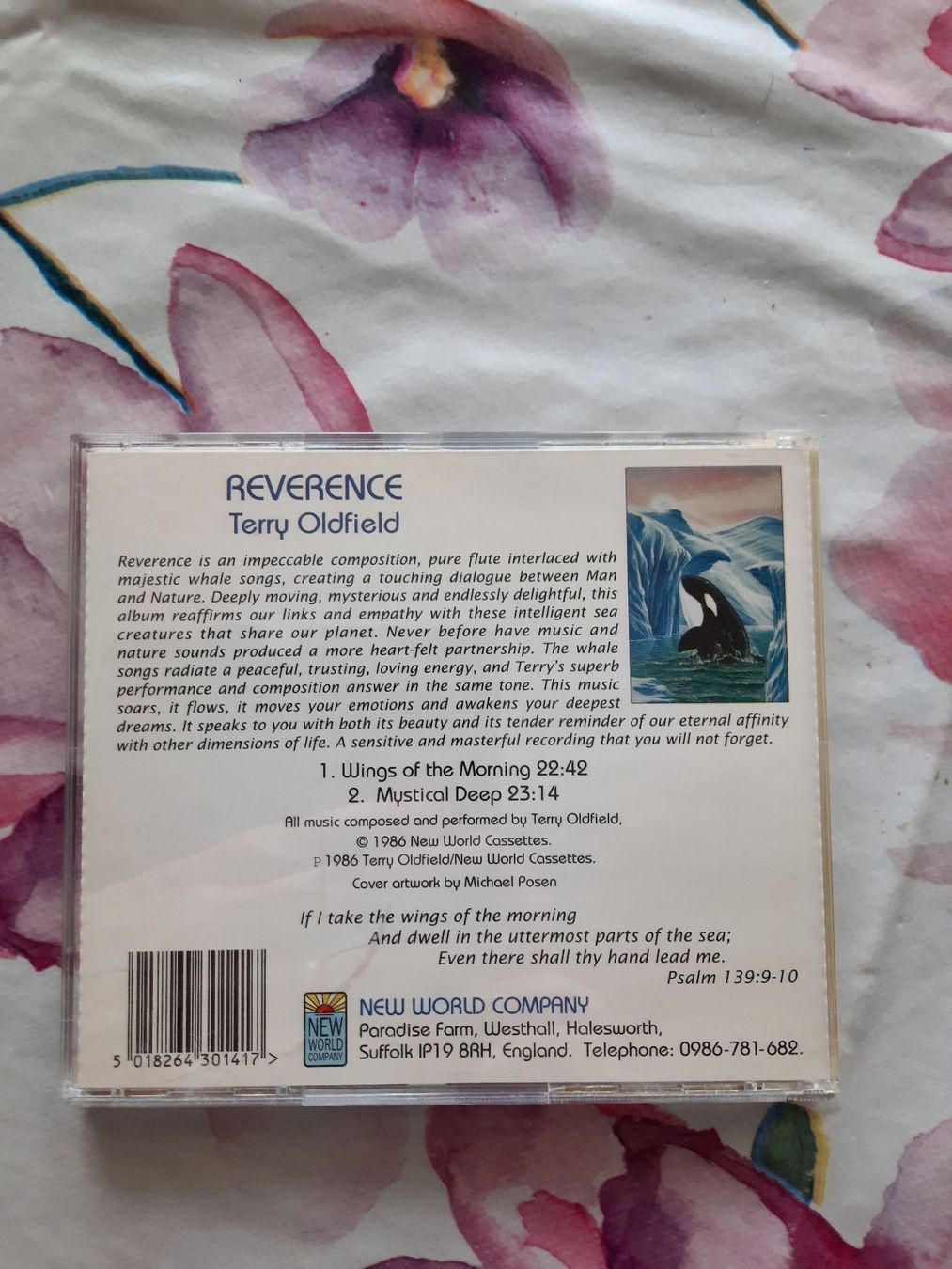 CD: CD Terry Oldfield - Reverence – Usato da Pully venduto da bro_n52j 1