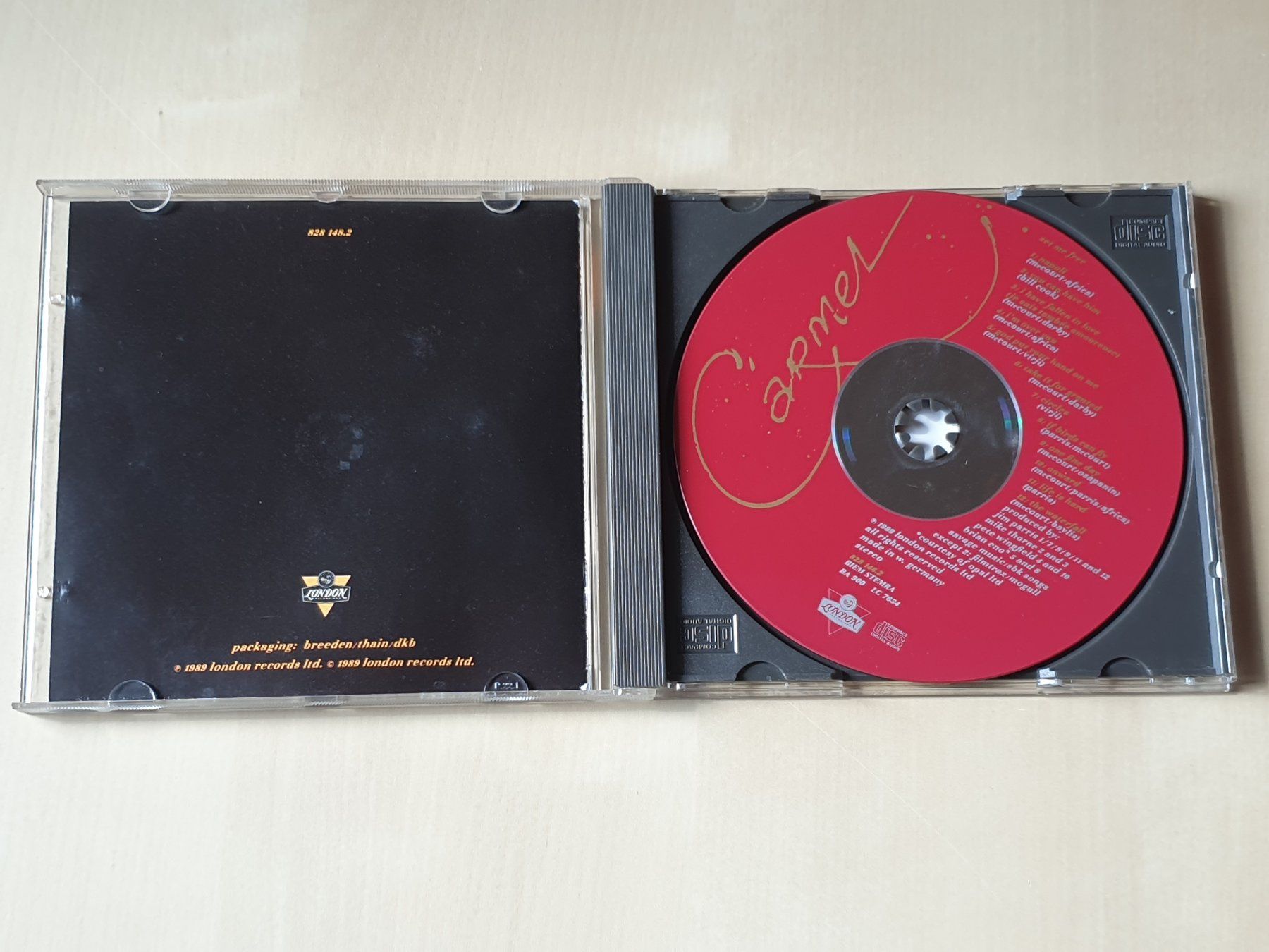 CDs: Carmel set me free – D'occasion à Stansstad par collectorsshop 2