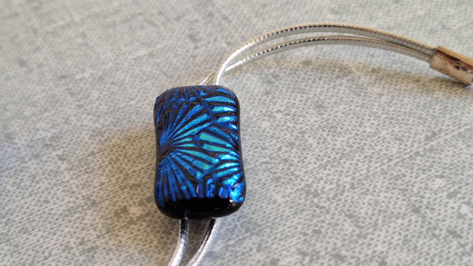 Altri gioielli: Schöner Schmuck, Freya Design, Dichroic Glas, Blau – Nuovo (secondo la descrizione) da Weinfelden venduto da Yenas10 6