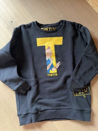 Tintin Pullover für Kinder, Grösse 8, Top Zustand!