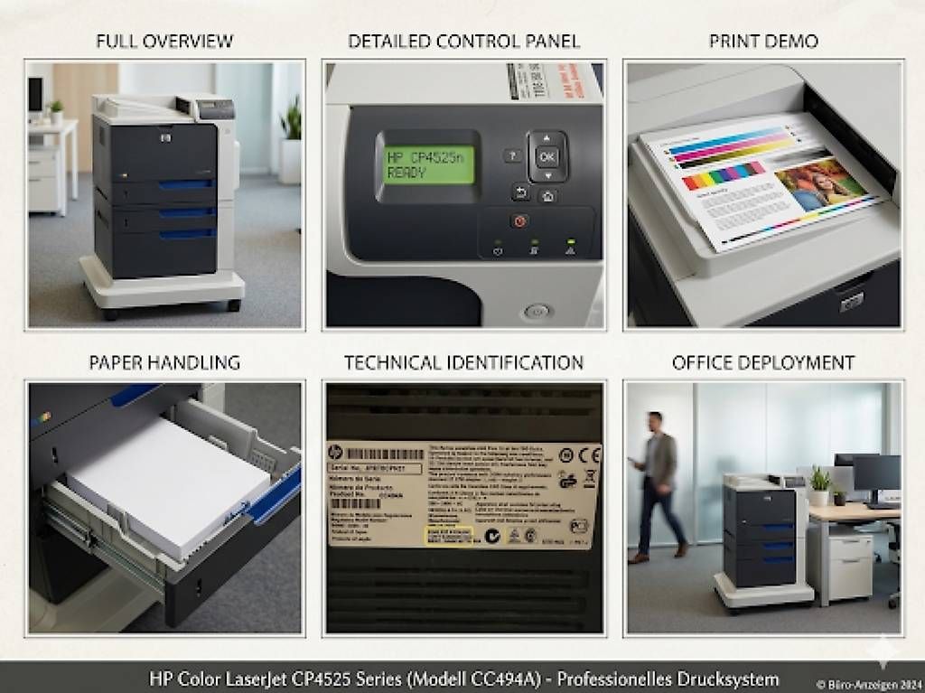Drucker: HP Color LaserJet Enterprise CP4525dn Drucker  – Gebraucht aus Reinach BL von ton_dw62